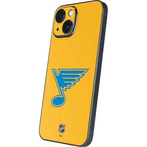 NHL St. Louis Blues Solid Background iPhone 13 Mini Skin