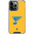 NHL St. Louis Blues Solid Background iPhone 13 Pro Clear Case