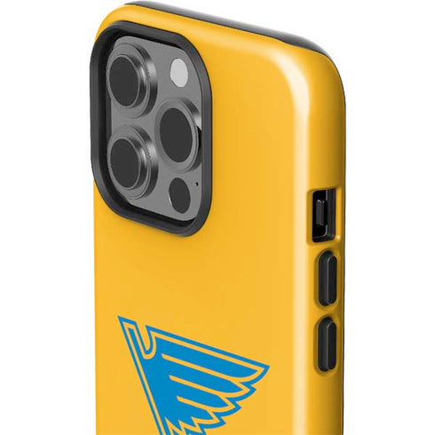 NHL St. Louis Blues Solid Background iPhone 13 Pro Impact Case
