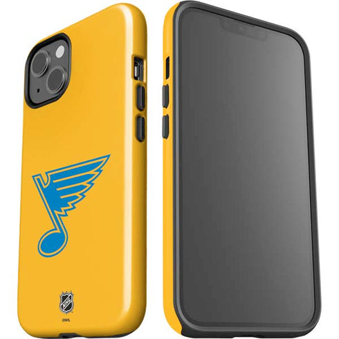 NHL St. Louis Blues Solid Background iPhone 14 Impact Case