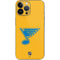 NHL St. Louis Blues Solid Background iPhone 14 Pro Max Skin