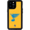 NHL St. Louis Blues Solid Background iPhone 14 Pro Max Waterproof Case