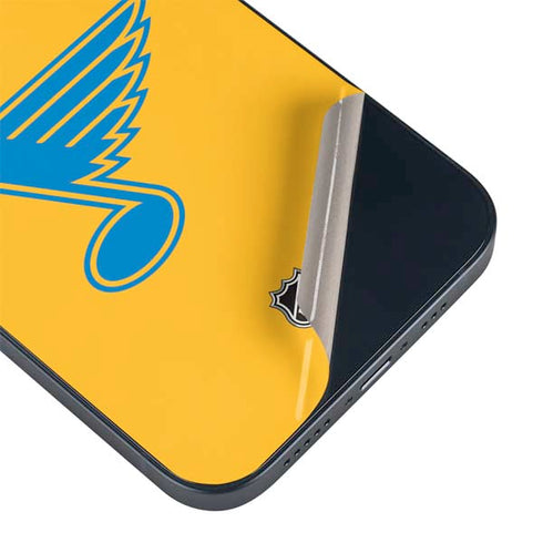 NHL St. Louis Blues Solid Background iPhone 14 Skin