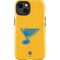 NHL St. Louis Blues Solid Background iPhone 15 Impact Case