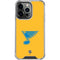 NHL St. Louis Blues Solid Background iPhone 15 Pro Clear Case