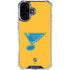 NHL St. Louis Blues Solid Background iPhone 16 Clear Case
