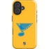 NHL St. Louis Blues Solid Background iPhone 16 Impact Case