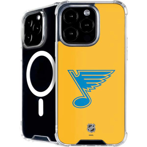 NHL St. Louis Blues Solid Background iPhone 16 Pro MagSafe Case