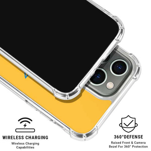 NHL St. Louis Blues Solid Background iPhone 16 Pro Max Clear Case