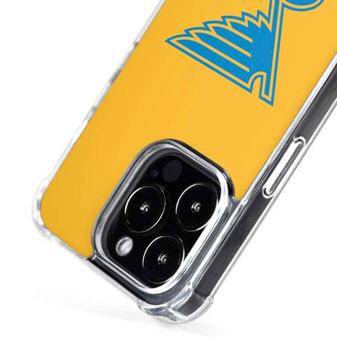 NHL St. Louis Blues Solid Background iPhone 16 Pro Max MagSafe Case