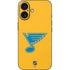 NHL St. Louis Blues Solid Background iPhone 16 Skin