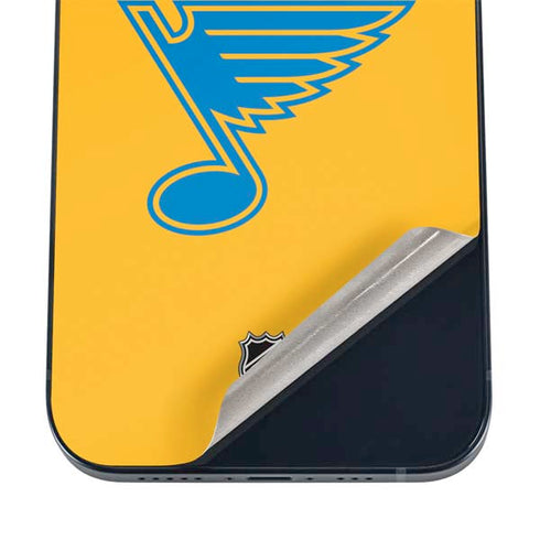NHL St. Louis Blues Solid Background iPhone 16 Skin