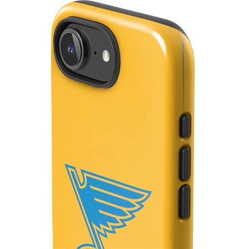 NHL St. Louis Blues Solid Background iPhone 16e Impact Case