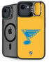 NHL St. Louis Blues Solid Background iPhone 16e Kickstand Case