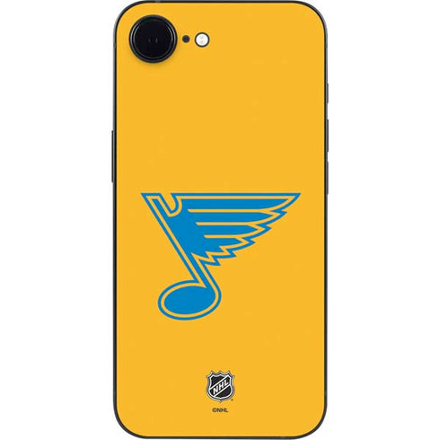 NHL St. Louis Blues Solid Background iPhone 16e Skin