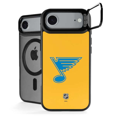 NHL St. Louis Blues Solid Background iPhone 17 Air Kickstand Case