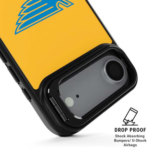 NHL St. Louis Blues Solid Background iPhone 17 Air Kickstand Case