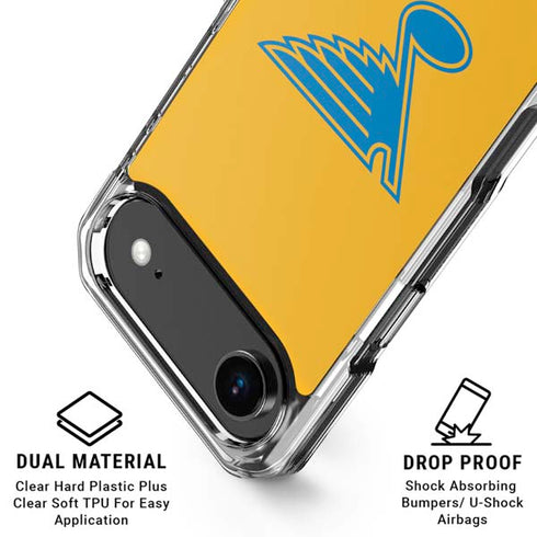 NHL St. Louis Blues Solid Background iPhone 17 Air MagSafe Case