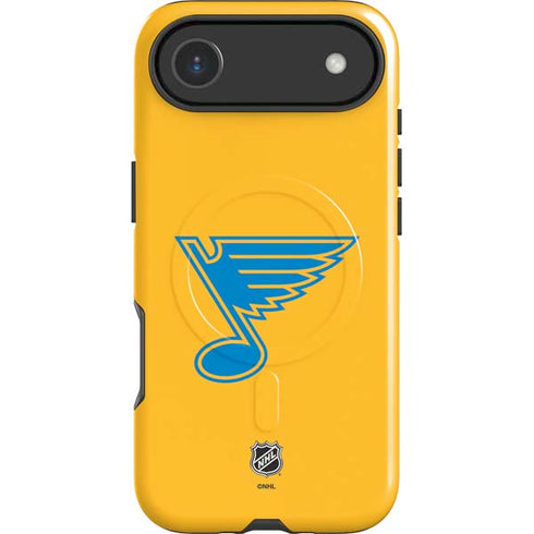 NHL St. Louis Blues Solid Background iPhone 17 Air Magsafe Impact Case