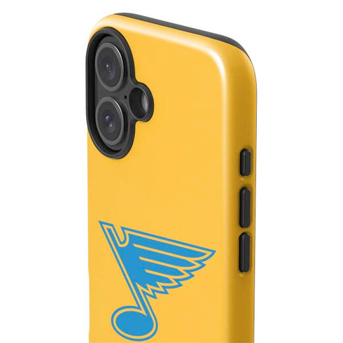 NHL St. Louis Blues Solid Background iPhone 17 Impact Case