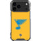 NHL St. Louis Blues Solid Background iPhone 17 Pro Max Clear Case