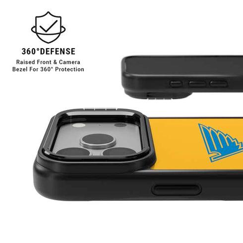 NHL St. Louis Blues Solid Background iPhone 17 Pro Max Kickstand Case