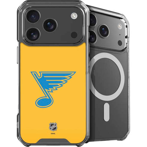 NHL St. Louis Blues Solid Background iPhone 17 Pro Max MagSafe Case