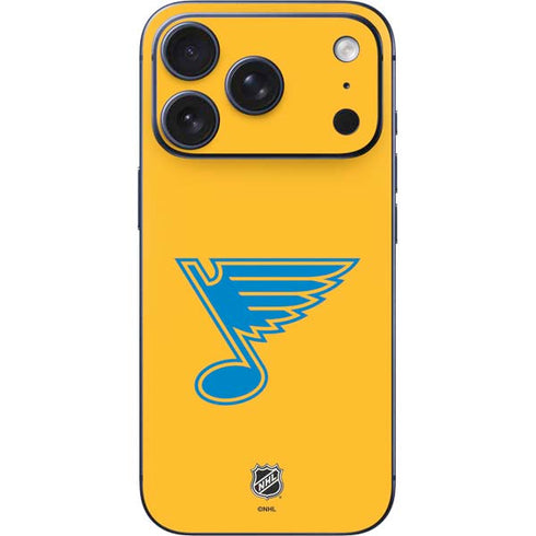NHL St. Louis Blues Solid Background iPhone 17 Pro Skin