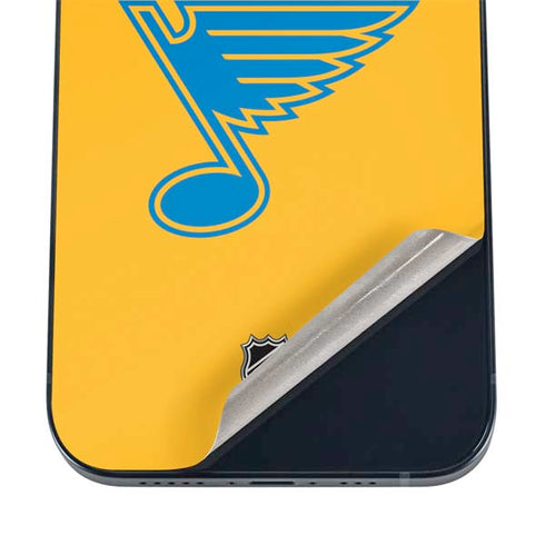 NHL St. Louis Blues Solid Background iPhone 17 Skin