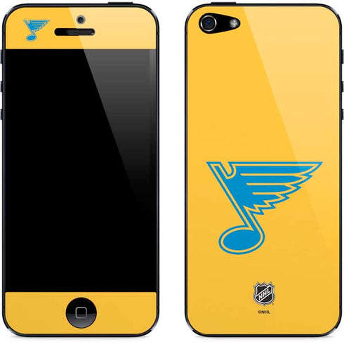 NHL St. Louis Blues Solid Background iPhone 5/5s/5SE Skin