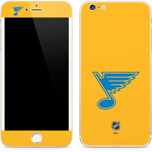 NHL St. Louis Blues Solid Background iPhone 6/6s Plus Skin
