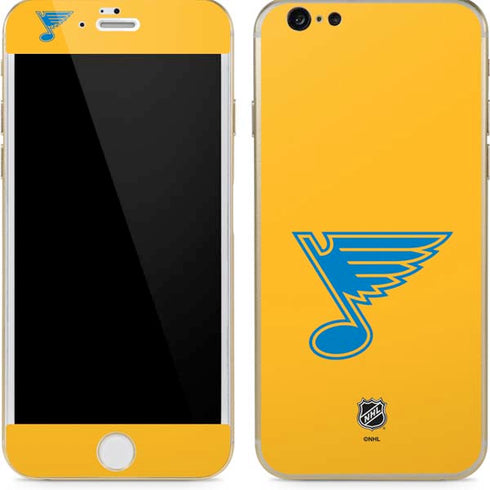 NHL St. Louis Blues Solid Background iPhone 6/6s Skin