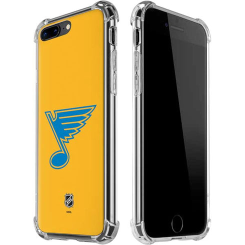 NHL St. Louis Blues Solid Background iPhone Cases
