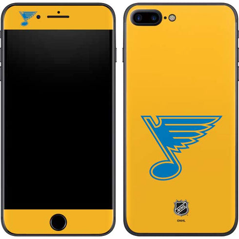 NHL St. Louis Blues Solid Background iPhone 7 Plus Skin