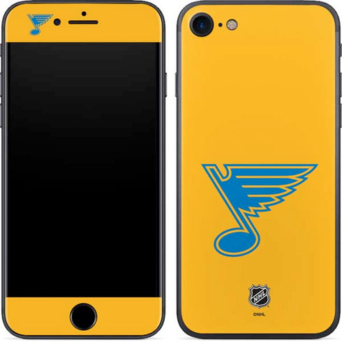 NHL St. Louis Blues Solid Background iPhone 7 Skin