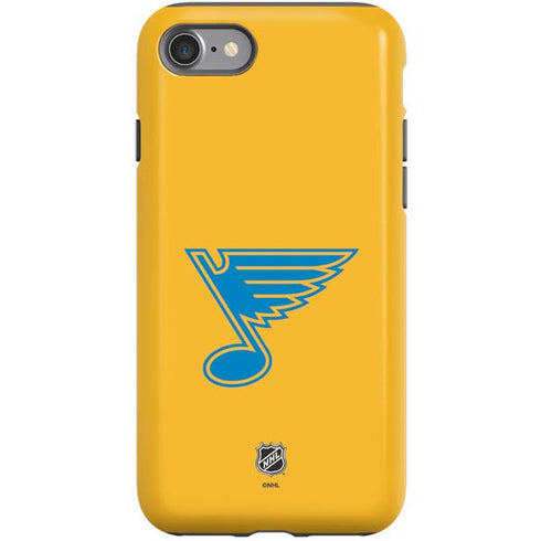 NHL St. Louis Blues Solid Background iPhone SE (2nd & 3rd Gen) Pro Case