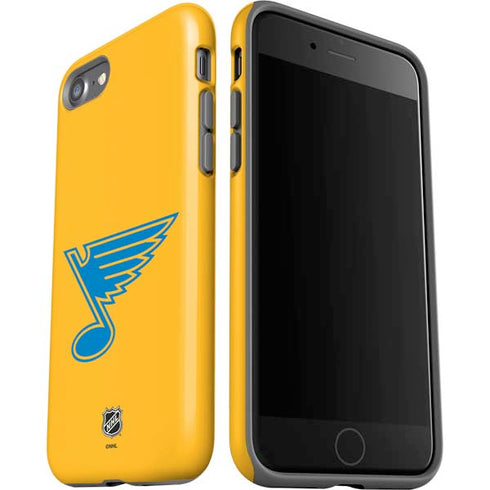 NHL St. Louis Blues Solid Background iPhone SE (2nd & 3rd Gen) Pro Case