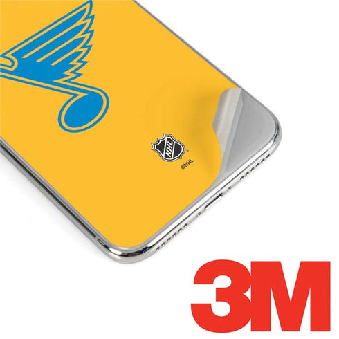 NHL St. Louis Blues Solid Background iPhone XR Skin
