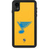 NHL St. Louis Blues Solid Background iPhone XR Waterproof Case