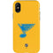 NHL St. Louis Blues Solid Background iPhone XS Pro Case