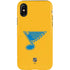 NHL St. Louis Blues Solid Background iPhone XS Pro Case