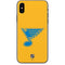 NHL St. Louis Blues Solid Background iPhone XS Skin