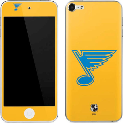 NHL St. Louis Blues Solid Background Apple iPod Skin