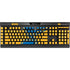 NHL St. Louis Blues Solid Background K95 RGB PLATINUM Mechanical Gaming Keyboard Skin