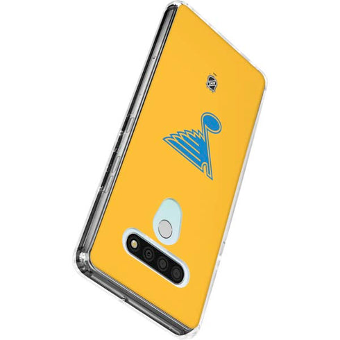 NHL St. Louis Blues Solid Background LG Stylo 6 Clear Case