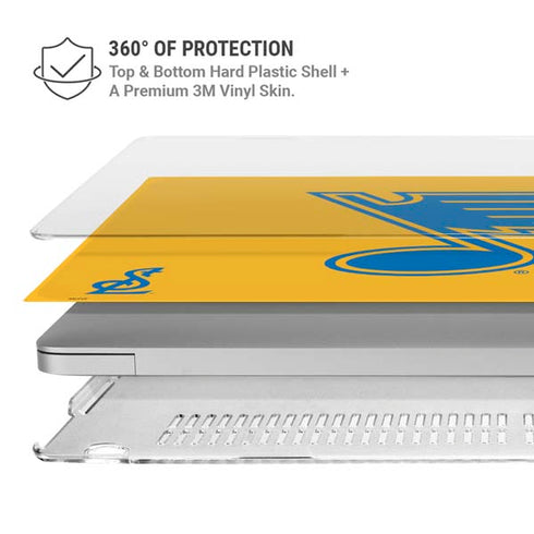 NHL St. Louis Blues Solid Background MacBook Air 13in (2020) Case plus Skin
