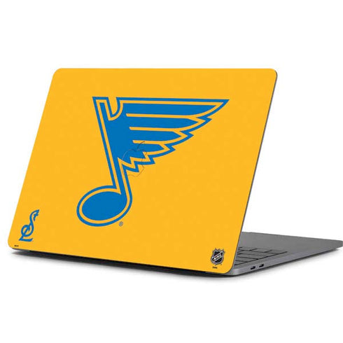 NHL St. Louis Blues Solid Background Apple MacBook Pro 13-inch Skin