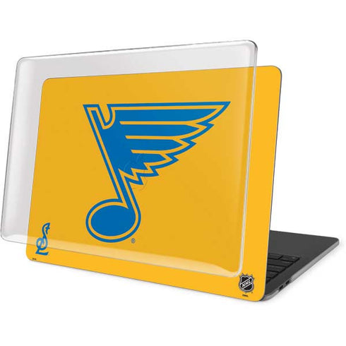 NHL St. Louis Blues Solid Background MacBook Pro 13in (2020) Case plus Skin