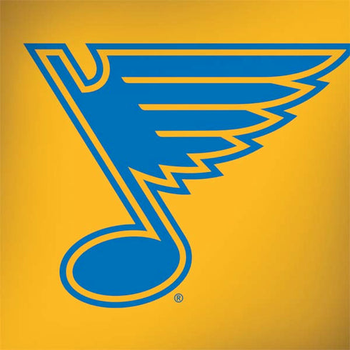NHL St. Louis Blues Solid Background MacBook Skins