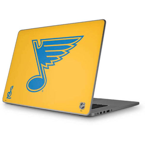 NHL St. Louis Blues Solid Background Apple MacBook Pro 17-inch Skin